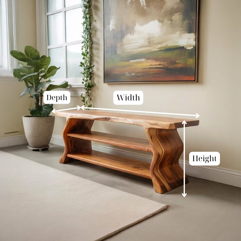 Custom Wooden Shoe Cabinet Entryway Shoe Bench Shoe Shelf Handmade Furniture for Home Decoration and Housewarming Gift