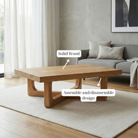 Walnut Live Edge Coffee Table Solid Wood Rustic Desk Minimalist Furniture Living Room Decor