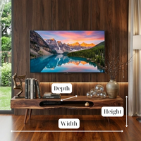 Rustic TV Cabinet Solid Wood TV Stand Storage Cabinet Wood Furniture Home Decor Home Decoration