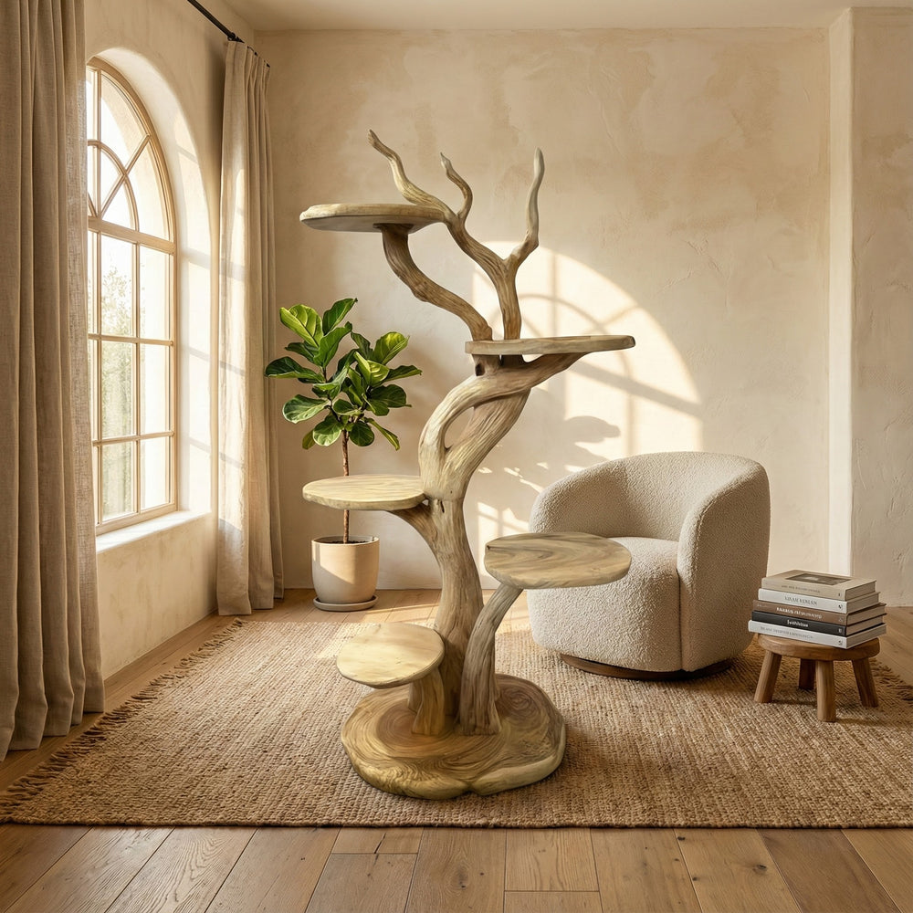 Wooden Cat Tower Cat Tree Pet Furniture For Home Decor And Gift For Her