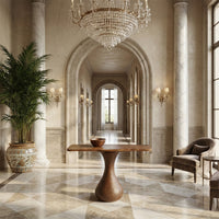 Mushroom Desk, Rustic Console Table, Farmhouse Style Unique Furniture For Housewarming Gifts