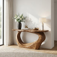 Rustic Wood Table, Wall Mounted Desk, Farmhouse Table Handmade Furniture Living Room Decor